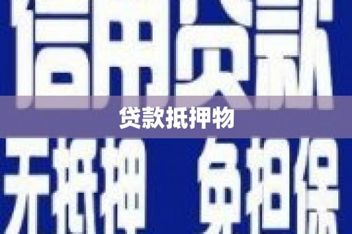 南化贷款抵押物