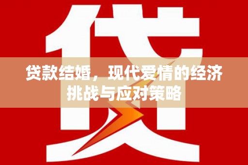 南化贷款结婚，现代爱情的经济挑战与应对策略