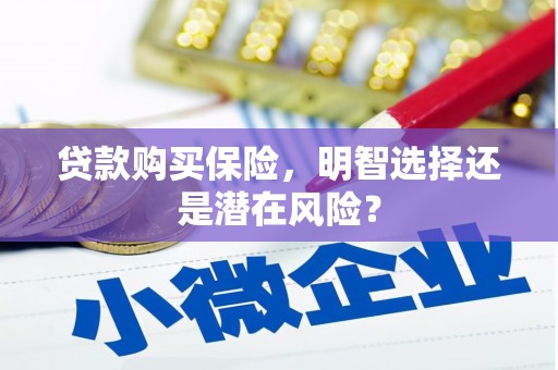 南化贷款购买保险，明智选择还是潜在风险？