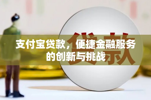 南化支付宝贷款，便捷金融服务的创新与挑战