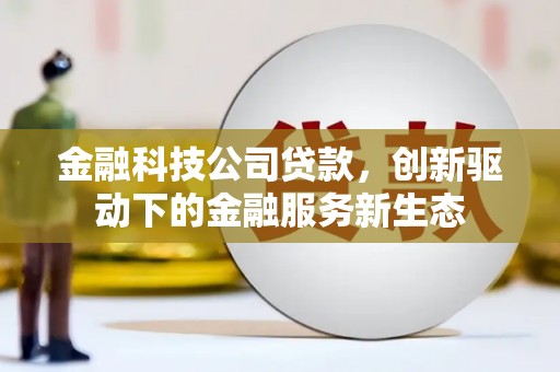 南化金融科技公司贷款，创新驱动下的金融服务新生态