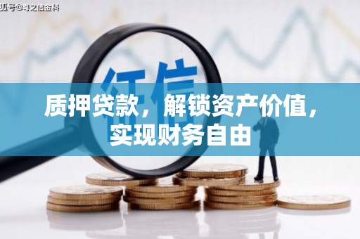 南化质押贷款，解锁资产价值，实现财务自由