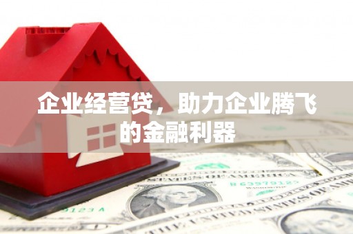 南化企业经营贷，助力企业腾飞的金融利器