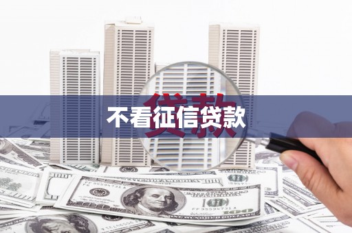 南化不看征信贷款