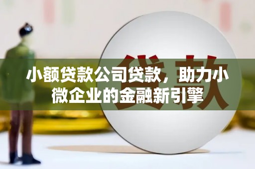 南化小额贷款公司贷款，助力小微企业的金融新引擎