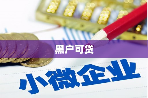 南化黑户可贷