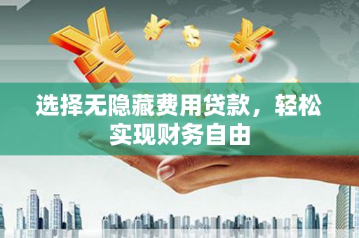 南化选择无隐藏费用贷款，轻松实现财务自由