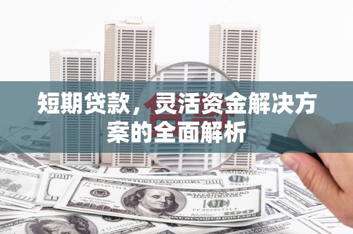 南化短期贷款，灵活资金解决方案的全面解析