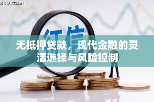 南化无抵押贷款，现代金融的灵活选择与风险控制