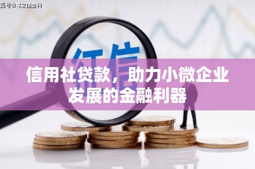 南化信用社贷款，助力小微企业发展的金融利器