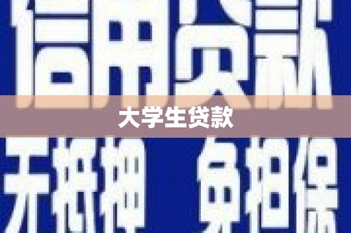 南化大学生贷款