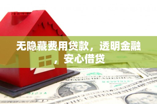 南化无隐藏费用贷款，透明金融，安心借贷