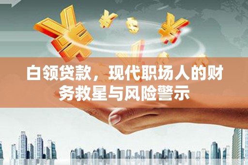 南化白领贷款，现代职场人的财务救星与风险警示