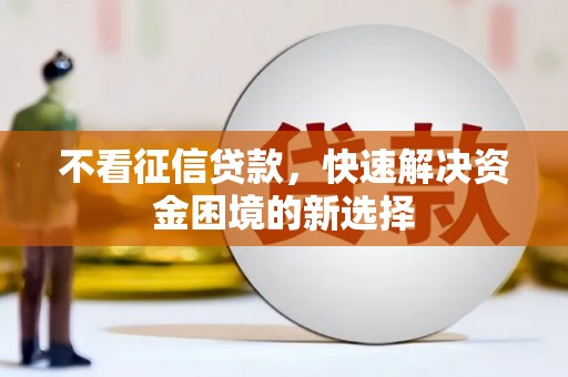 南化不看征信贷款，快速解决资金困境的新选择