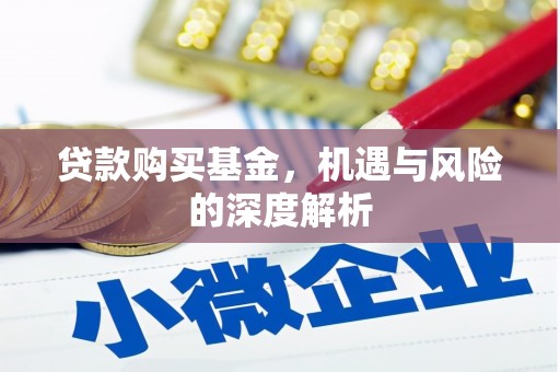 南化贷款购买基金，机遇与风险的深度解析