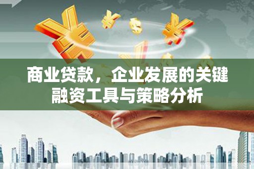 南化商业贷款，企业发展的关键融资工具与策略分析