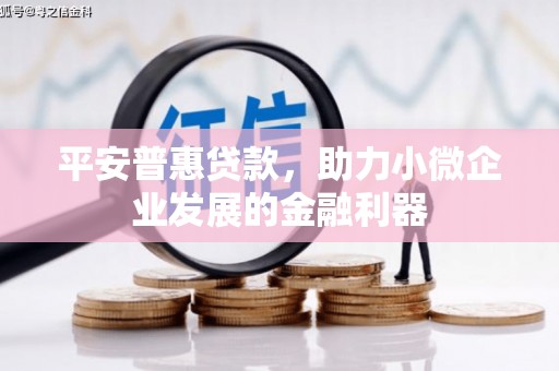 南化平安普惠贷款，助力小微企业发展的金融利器