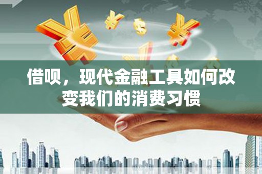 南化借呗，现代金融工具如何改变我们的消费习惯