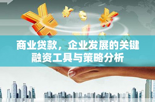 南化商业贷款，企业发展的关键融资工具与策略分析