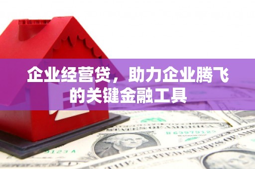 南化企业经营贷，助力企业腾飞的关键金融工具