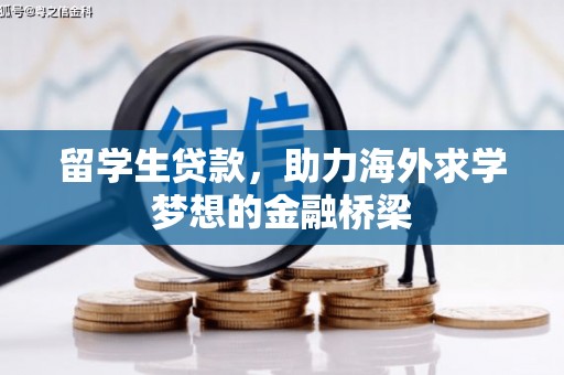 南化留学生贷款，助力海外求学梦想的金融桥梁