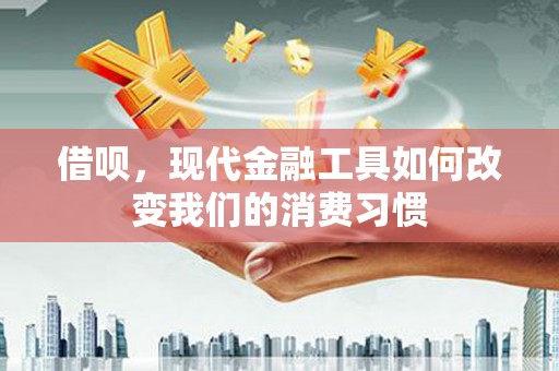 南化借呗，现代金融工具如何改变我们的消费习惯