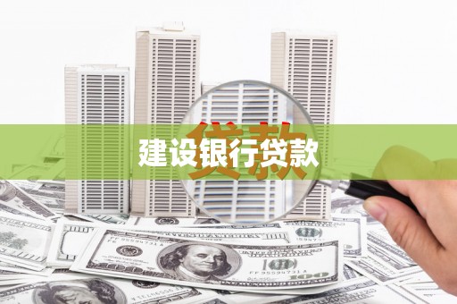 南化建设银行贷款