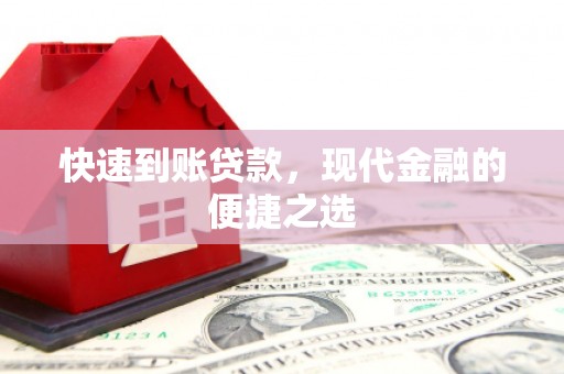南化快速到账贷款，现代金融的便捷之选