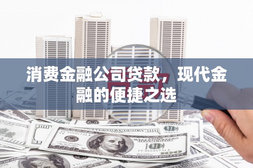 南化消费金融公司贷款，现代金融的便捷之选