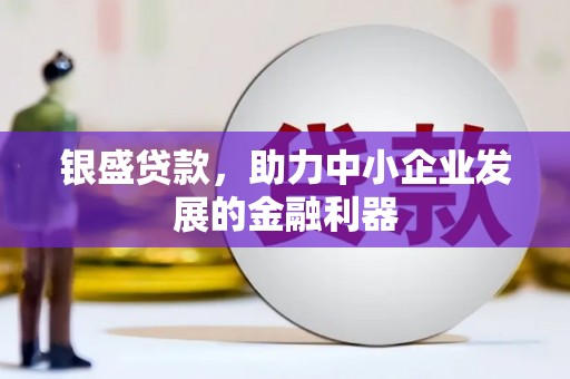 南化银盛贷款，助力中小企业发展的金融利器
