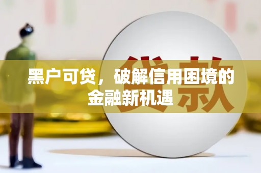 南化黑户可贷，破解信用困境的金融新机遇