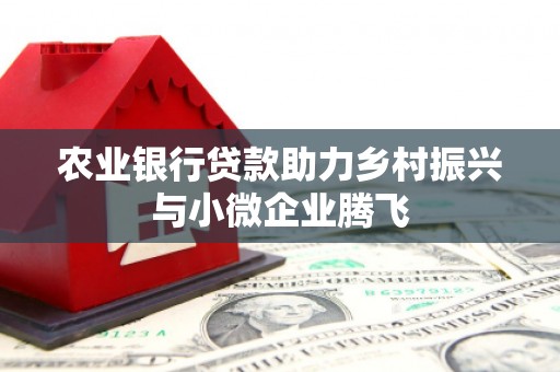 南化农业银行贷款助力乡村振兴与小微企业腾飞