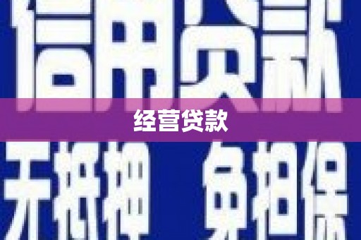 南化经营贷款