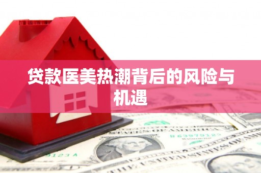 南化贷款医美热潮背后的风险与机遇