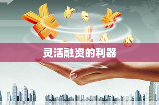 南化灵活融资的利器