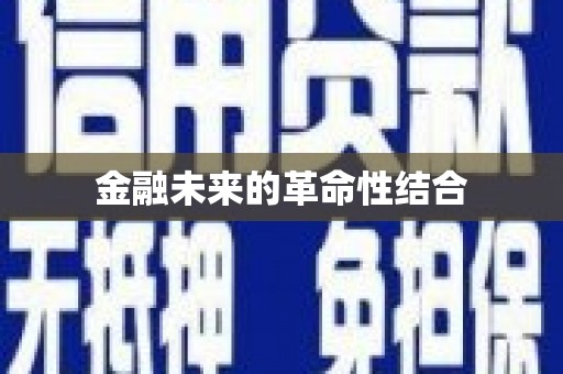 南化金融未来的革命性结合