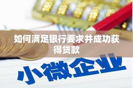南化如何满足银行要求并成功获得贷款