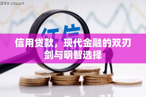 南化信用贷款，现代金融的双刃剑与明智选择